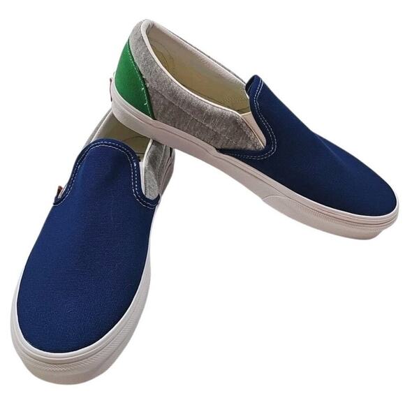 Vans ~Men\'s 9; Woman 10.5~ Classic Gray/True Wht Slip-On Coastal Sneakers NEW. main image 8